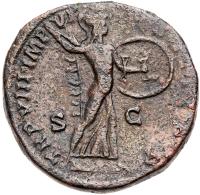 Commodus. Ã Sestertius (26.40 g), AD 177-192 VF - 2