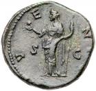 Lucilla. AE Sestertius (20.67 g), Augusta, AD 164-182 VF - 2