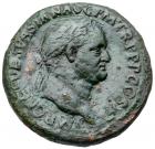 Vespasian. AE Sestertius (22.19 g), AD 69-79 Sharpness of Fine