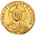 Constantine VII and Romanus II. Gold Solidus (4.30 g), 945-959 EF