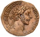 Commodus. AE Sestertius (20.51 g), AD 177-192 EF