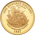 Bahamas. 100 Dollars, 1987 Choice Brilliant Proof - 2