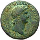 Nero. AE Sestertius (22.18 g), AD 54-68 VF