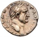 Vespasian. Silver Denarius (3.14 g), AD 69-79 VF