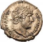 Hadrian. Silver Denarius (3.31 g), AD 117-138 Nearly EF