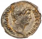 Hadrian. Silver Denarius (3.00 g), AD 117-138