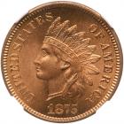 1875 Indian Head 1C NGC MS66 RD