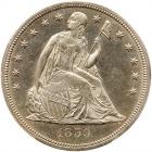 1859-S Liberty Seated $1 PCGS MS62