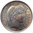 1895 Barber 10C PCGS MS65