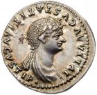 Julia Titi. Silver Denarius (3.45 g), Augusta, AD 79-90/1 Superb EF