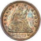 1873 Liberty Seated 25C. Arrows PCGS Proof 65