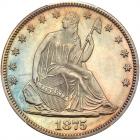 1875 Liberty Seated 50C PCGS Proof 66