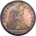 1855 Liberty Seated $1 PCGS Proof 64