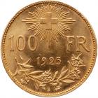 Switzerland. 100 Francs, 1925-B PCGS MS64 - 2