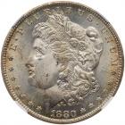 1880-CC Morgan $1. Rev of 1879 NGC MS65