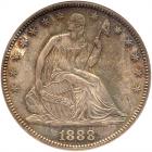 1888 Liberty Seated 50C NGC MS65