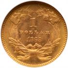 1868 $1 Gold Indian NGC MS67 - 2