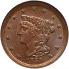 1855 C-1 R1 NGC graded MS64 Brown