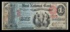 1875, $1 National Bank Note. 1875. First NB of Emporia, Kansas