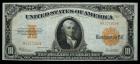 1922, $10 Gold Certificate