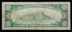 1929, $10 National Bank Note. Security NB of Arkansas City, Kansas - 2