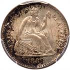 1868-S Liberty Seated H10C PCGS MS65