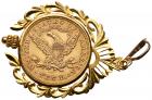 1901 $10.00 Liberty Eagle Pendant - 2