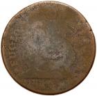 1787 Fugio Cent Newman 7-T Rarity-4 AG3