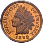 1892 Indian Head 1C PCGS PF63 RB