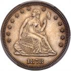 1878 Liberty Seated 25C PCGS Proof 61