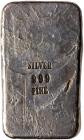 Nevada Silver Co. Ingot Bar - 2