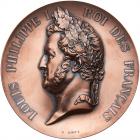 France. Medal, 1842 Choice EF