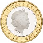 Great Britain. Piedfort Two Pounds, 1999 Choice Brilliant Proof