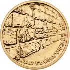 Israel. Victory in 6-Day War, Gold 100 Lirot, 1967 Choice Brilliant Proof