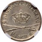 Denmark. 4 Rigsbankskilling, 1842-FK VS. - 2