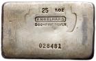 25 ozt. Engelhard 999+ Fine Silver Bar EF