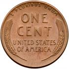 Lincoln Cent. 1959-D The Unique Wheat Ears Reverse! MS60 - 2