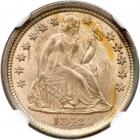 1842-O Liberty Seated 10C NGC MS65