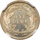 1860 Liberty Seated 10C NGC MS67 - 2