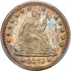 1873 Liberty Seated 25C. Arrows PCGS Proof 65