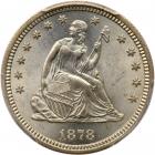 1878-S Liberty Seated 25C PCGS MS65