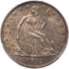 1842-O Liberty Seated 50C. Med Date Rev 1842 PCGS MS64