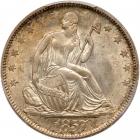 1857 Liberty Seated 50C PCGS MS65