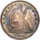 1860 Liberty Seated 50C PCGS Proof 65