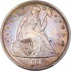 1859 Liberty Seated $1 PCGS Proof 62