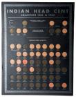 An Indian Cent Coin Board made by Whitman Publishing Co. in 1938