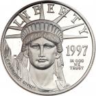 1997-W $50 American Platinum Eagle proof coin