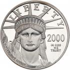 2000-W $100 American Platinum Eagle