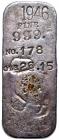 1946 U.S. Mint 26.15 oz Silver Bar