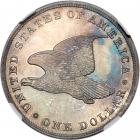 1839 Pattern Dollar. Silver, plain edge. Judd-105. Pollock-117. Low Rarity 7 - 2